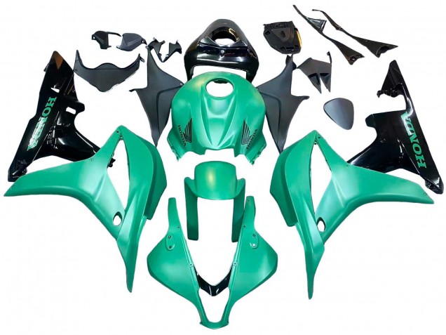 Discount 2007-2008 Green Glossy Black Honda CBR600RR Bike Fairings Canada