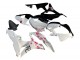 Discount 2007-2008 White Cherry Blossom Glossy Black Split Honda CBR600RR Motorcycle Fairings Canada
