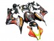 Discount 2007-2008 Matte Black Orange Red Rossi Repsol 46 Honda CBR600RR Motorcycle Fairings Canada