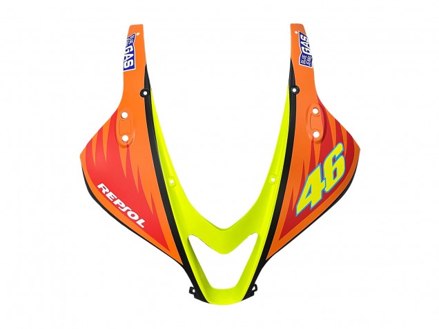 Discount 2007-2008 Matte Black Orange Red Rossi Repsol 46 Honda CBR600RR Motorcycle Fairings Canada
