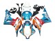 Discount 2007-2008 Orange White Red Blue Repsol Honda CBR600RR Motorcycle Fairings Canada