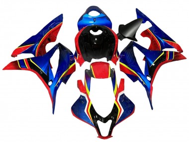 Discount 2007-2008 Blue Red Yellow Glossy Black Honda CBR600RR Motorcycle Fairings Canada