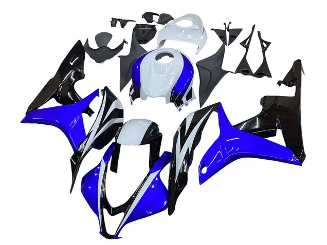 Discount 2007-2008 White Blue Glossy Black Honda CBR600RR Motorcycle Fairing Canada