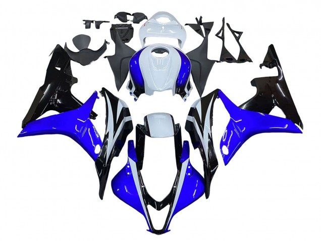 Discount 2007-2008 White Blue Glossy Black Honda CBR600RR Motorcycle Fairing Canada
