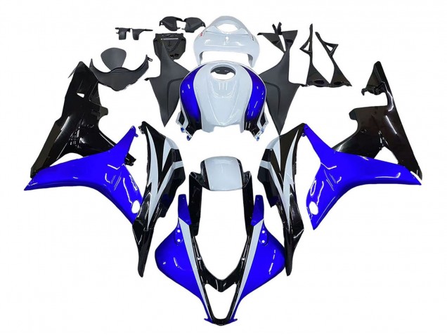 Discount 2007-2008 White Blue Glossy Black Honda CBR600RR Motorcycle Fairing Canada