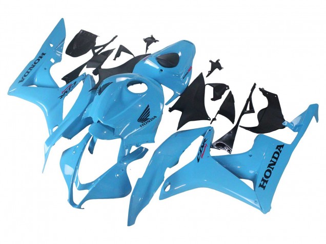 Discount 2007-2008 Light Blue Racing Honda CBR600RR Motorcycle Fairings Canada