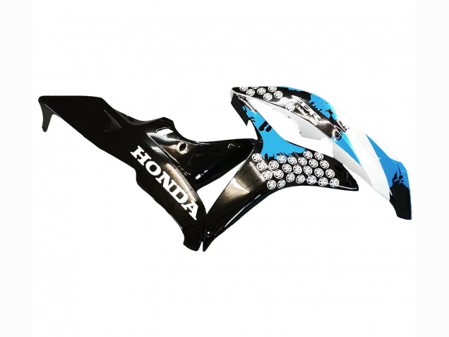 Discount 2007-2008 White Light Blue Glossy Black Honda CBR600RR Motorcycle Fairings Canada