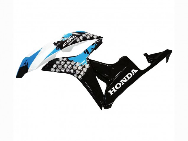 Discount 2007-2008 White Light Blue Glossy Black Honda CBR600RR Motorcycle Fairings Canada