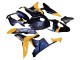 Discount 2007-2008 Orange Dark Blue Trick Star 06 Honda CBR600RR Motorcycle Fairings Canada