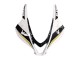 Discount 2007-2008 White Gold Glossy Black Playboy Honda CBR600RR Motorcycle Fairing Canada