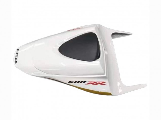 Discount 2007-2008 White Gold Glossy Black Playboy Honda CBR600RR Motorcycle Fairing Canada
