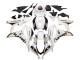 Discount 2007-2008 White Gold Glossy Black Playboy Honda CBR600RR Motorcycle Fairing Canada