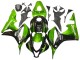 Discount 2007-2008 Green Glossy Black Honda CBR600RR Motorcycle Fairing Kits Canada