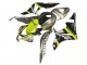 Discount 2007-2008 Grey Fluorescent Yellow Shark Honda CBR600RR Motorcycle Fairings Canada