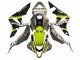 Discount 2007-2008 Grey Fluorescent Yellow Shark Honda CBR600RR Motorcycle Fairings Canada