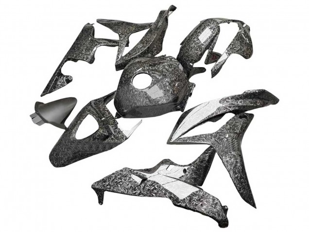 Discount 2007-2008 Black Forged Carbon Fiber Honda CBR600RR Motorcycle Fairings Canada