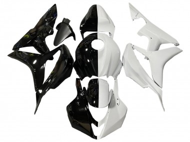 Discount 2007-2008 White Glossy Black Split Honda CBR600RR Motorcycle Fairings Canada