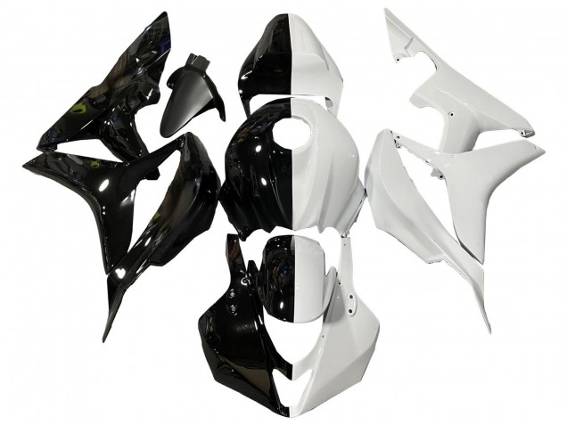 Discount 2007-2008 White Glossy Black Split Honda CBR600RR Motorcycle Fairings Canada