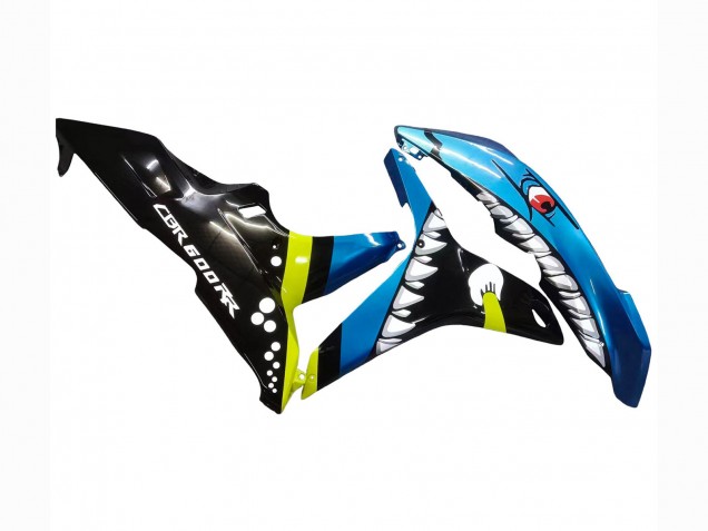 Discount 2007-2008 Green Yellow Glossy Black Shark 46 Honda CBR600RR Motorcycle Fairings Canada