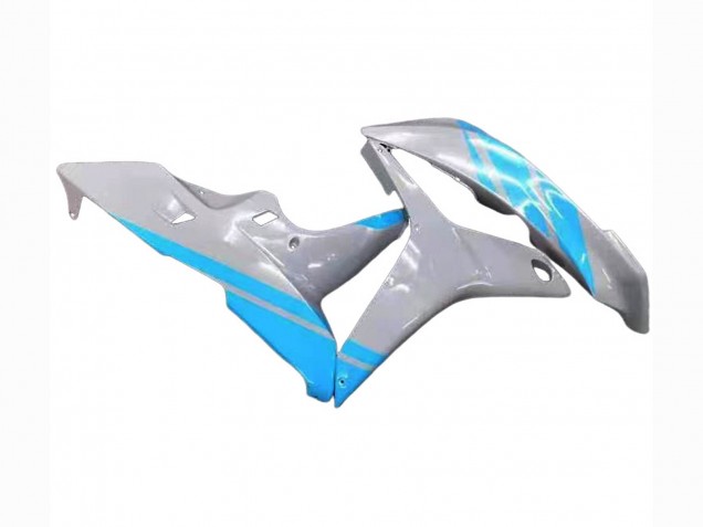 Discount 2007-2008 Glossy Grey Light Blue Honda CBR600RR Motorcycle Fairings Canada