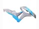 Discount 2007-2008 Glossy Grey Light Blue Honda CBR600RR Motorcycle Fairings Canada