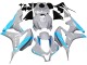 Discount 2007-2008 Glossy Grey Light Blue Honda CBR600RR Motorcycle Fairings Canada