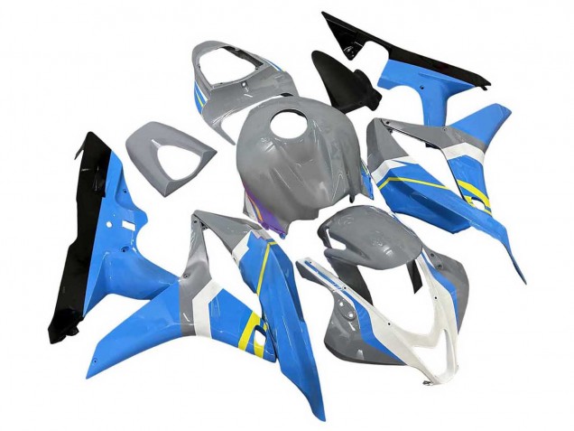 Discount 2007-2008 Nardo Grey Blue White Glossy Black Honda CBR600RR Motorcycle Fairings Canada