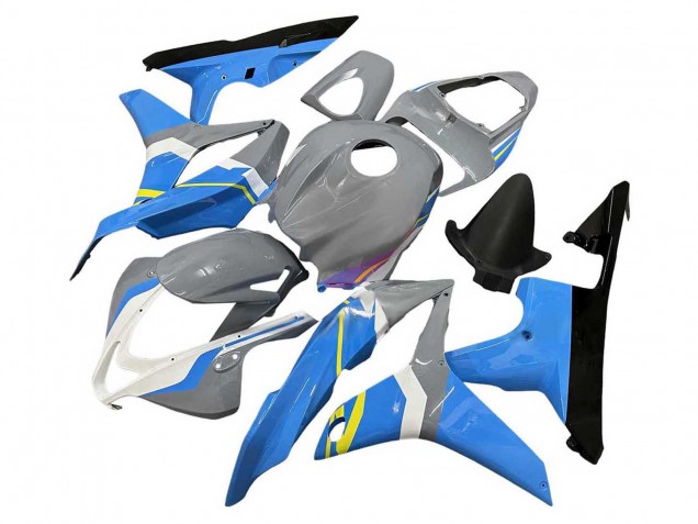 Discount 2007-2008 Nardo Grey Blue White Glossy Black Honda CBR600RR Motorcycle Fairings Canada
