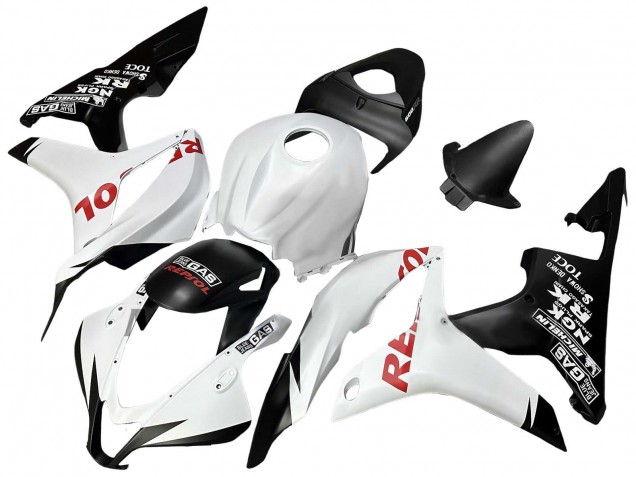 Discount 2007-2008 White Matte Black Red Repsol Honda CBR600RR Motorcycle Fairings Canada