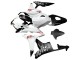 Discount 2007-2008 White Matte Black Red Repsol Honda CBR600RR Motorcycle Fairings Canada