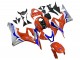 Discount 2007-2008 Silver Blue Red HRC Honda CBR600RR Motorcycle Fairings Canada