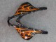 Discount 2007-2008 Glossy Black Orange Flame Honda CBR600RR Motorcycle Fairings Canada