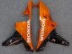 Discount 2007-2008 Glossy Black Orange Flame Honda CBR600RR Motorcycle Fairings Canada