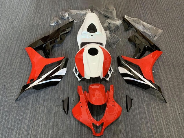 Discount 2007-2008 White Red Glossy Black Honda CBR600RR Motorcycle Fairing Kits Canada