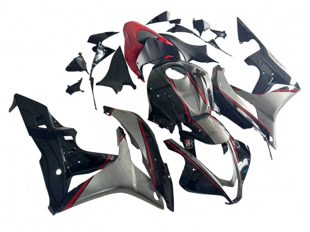 Discount 2007-2008 Silver Red Glossy Black Honda CBR600RR Motorcycle Fairings Canada