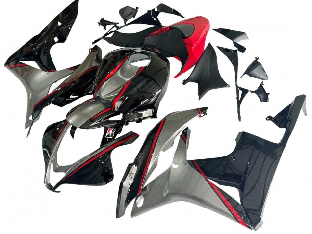 Discount 2007-2008 Silver Red Glossy Black Honda CBR600RR Motorcycle Fairings Canada