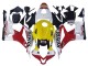 Discount 2007-2008 White Yellow Red Repsol HRC Honda CBR600RR Motorcycle Fairings Canada
