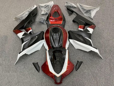 Discount 2007-2008 White Red Matte Black Honda CBR600RR Motorcycle Fairings Canada