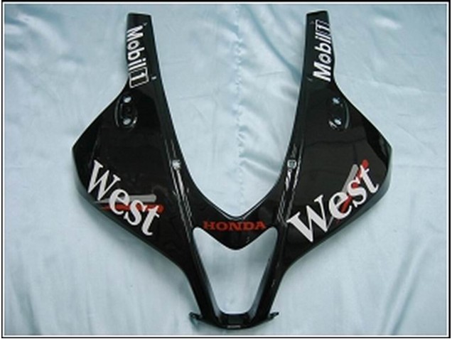 Discount 2007-2008 Glossy Black White West Honda CBR600RR Motorcycle Fairings Canada