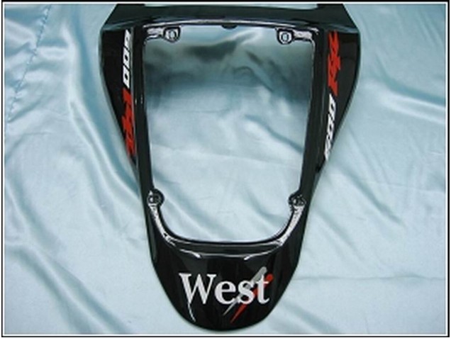 Discount 2007-2008 Glossy Black White West Honda CBR600RR Motorcycle Fairings Canada