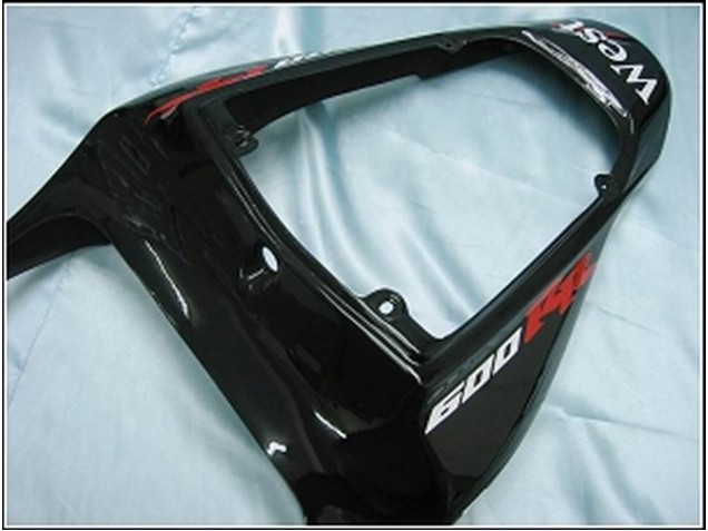Discount 2007-2008 Glossy Black White West Honda CBR600RR Motorcycle Fairings Canada