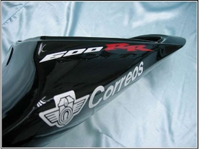 Discount 2007-2008 Glossy Black White West Honda CBR600RR Motorcycle Fairings Canada