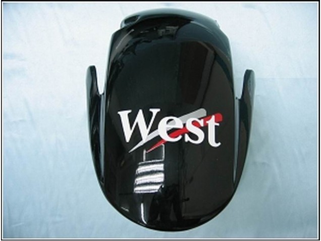 Discount 2007-2008 Glossy Black White West Honda CBR600RR Motorcycle Fairings Canada
