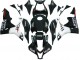 Discount 2007-2008 Glossy Black White West Honda CBR600RR Motorcycle Fairings Canada