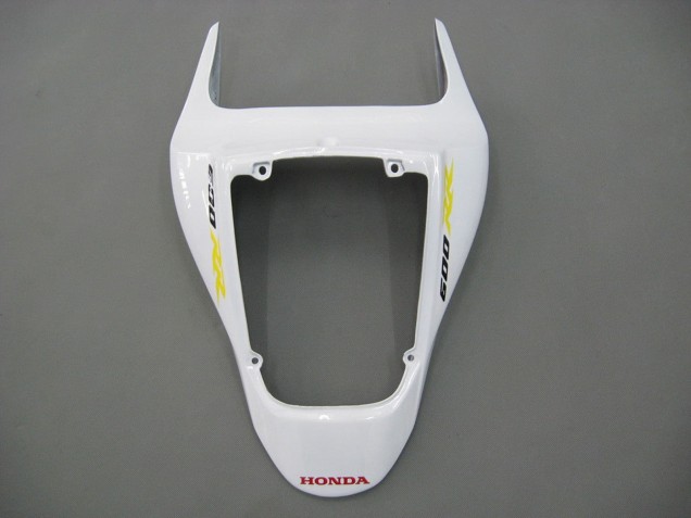 Discount 2007-2008 White Green Yellow Glossy Black Hannspree Honda CBR600RR Motorcycle Fairings Canada