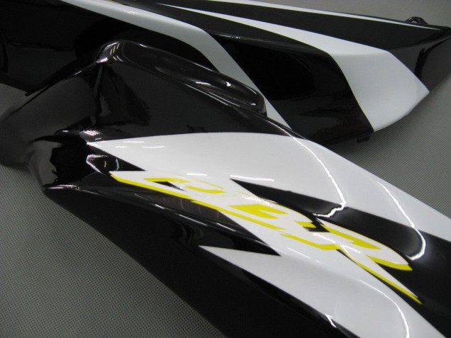 Discount 2007-2008 White Green Yellow Glossy Black Hannspree Honda CBR600RR Motorcycle Fairings Canada