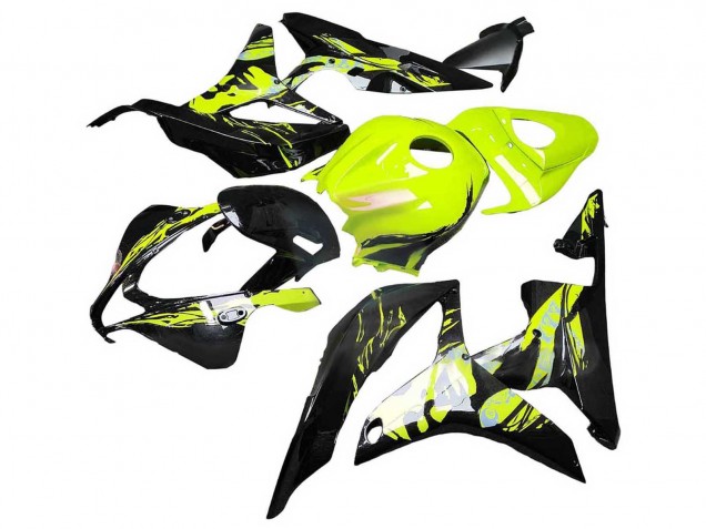 Discount 2007-2008 Yellow Glossy Black Honda CBR600RR Motorcycle Fairings Canada