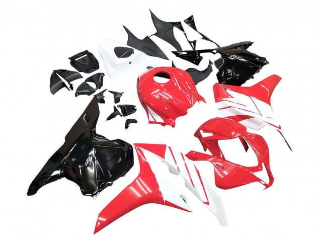 Discount 2009-2012 White Red Glossy Black Honda CBR600RR Motorcycle Fairing Kits Canada