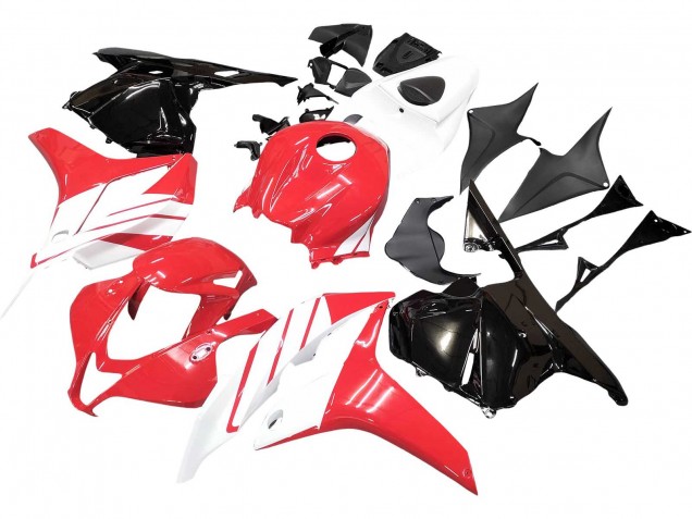 Discount 2009-2012 White Red Glossy Black Honda CBR600RR Motorcycle Fairing Kits Canada