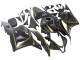 Discount 2009-2012 Matte Black Gold Honda CBR600RR Motorcycle Fairings Canada